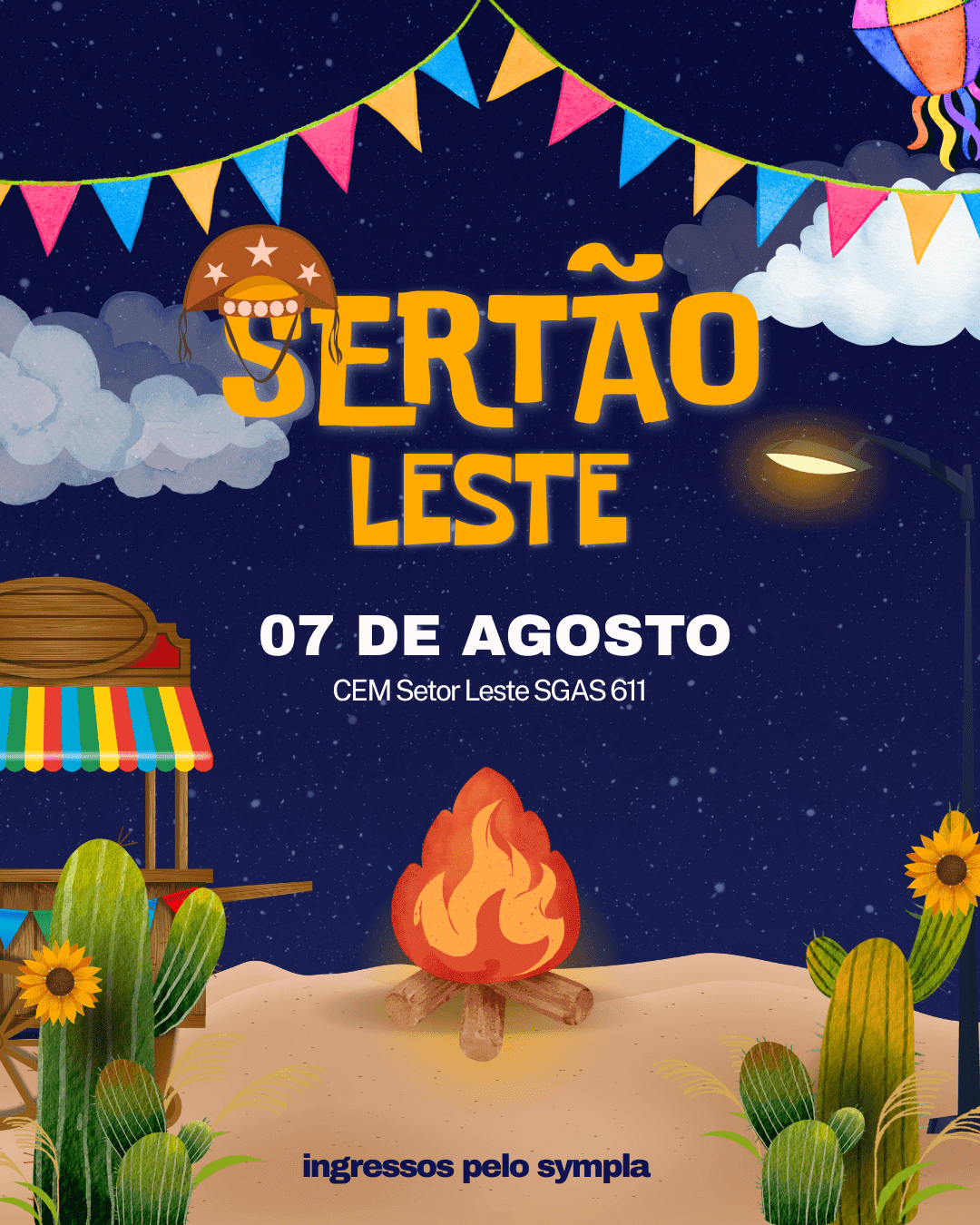 Cartaz de Sertão Leste - A Festa Junina Do Setor Leste