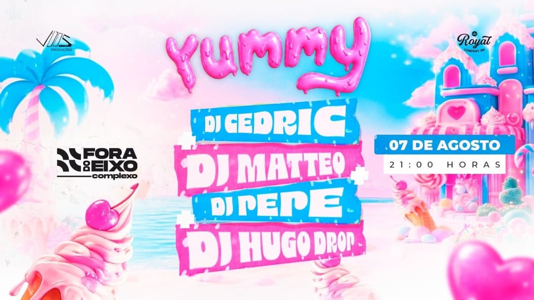 Cartaz de YUMMY - Sexta 07 de Agosto