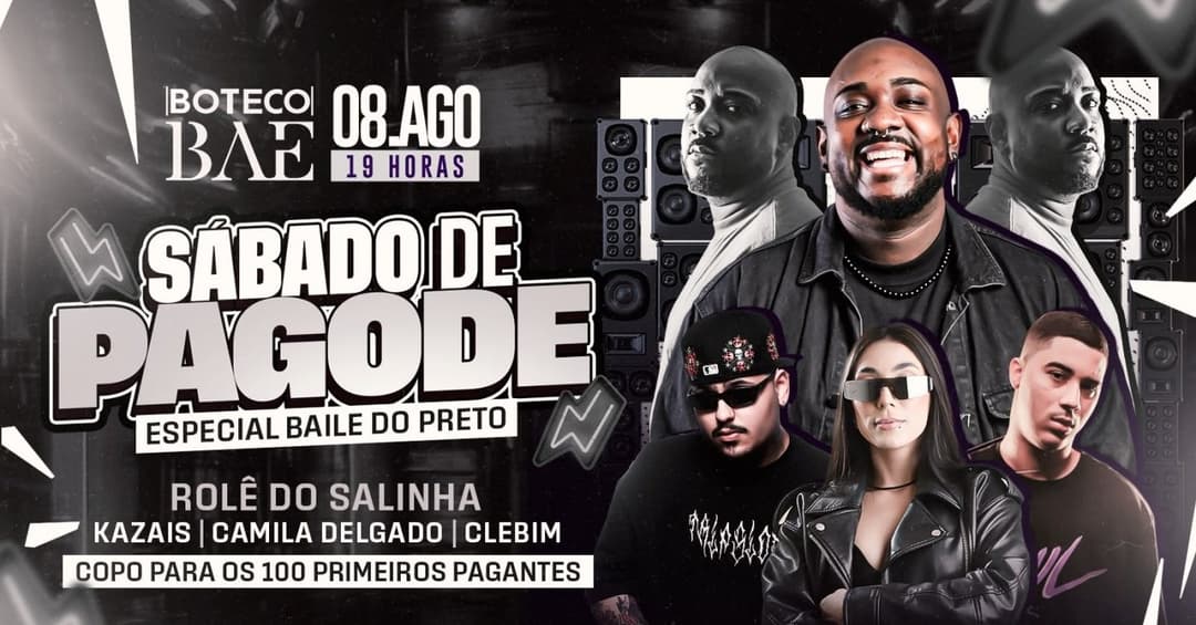 Cartaz de SÁBADO DE PAGODE