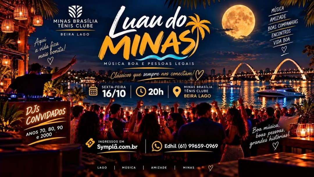Cartaz de Luau do Minas