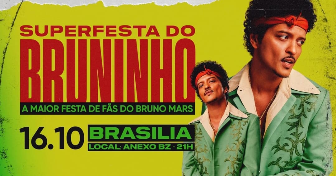 Cartaz de SUPERFESTA DO BRUNINHO @ BRASÍLIA/DF