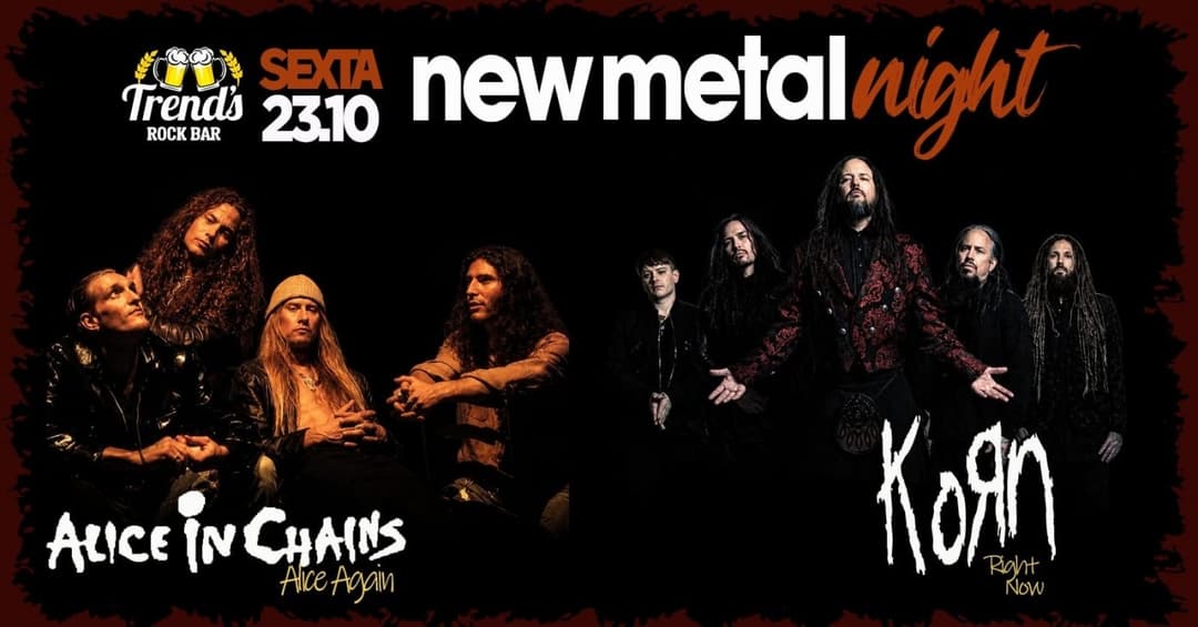 Cartaz de NEW METAL NIGHT