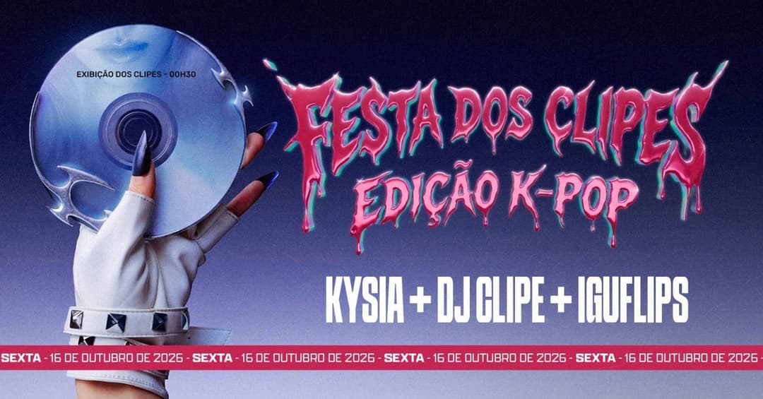 Cartaz de FESTA DOS CLIPES - EDIÇÃO K-POP