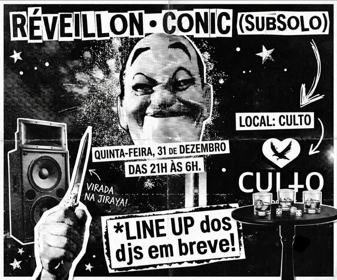 Cartaz de Réveillon do Culto
