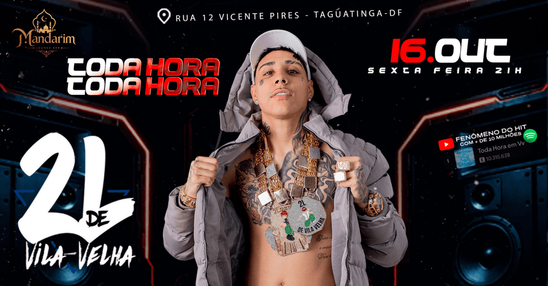 Cartaz de 2L DE VILA VELHA NO MANDARIM ( VICENTE PIRES - TAGUATINGA-DF )