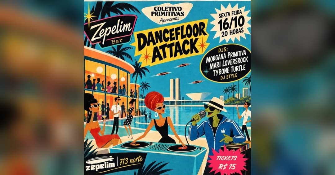 Cartaz de Dancefloor ATTACK