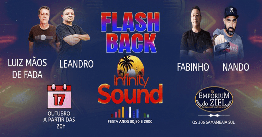 Cartaz de FLASHBACK INFINITY SOUND - 2ª EDIÇÃO