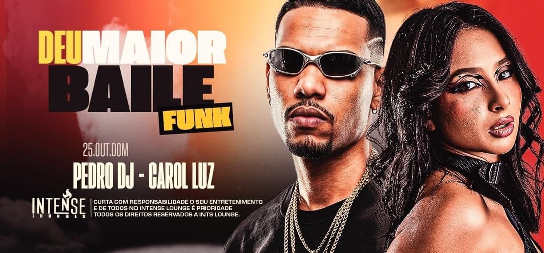 Cartaz de Deu Maior Baile Funk