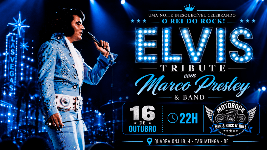 Cartaz de ELVIS TRIBUTE - EXPERIENCE