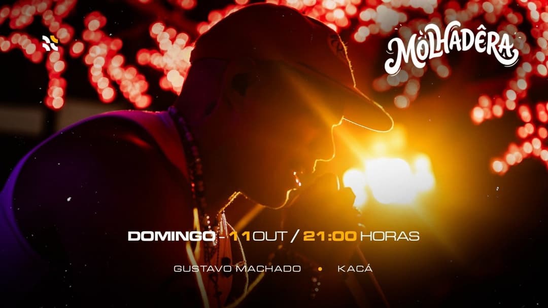 Cartaz de MOLHADÊRA do CPX - 11 de Outubro