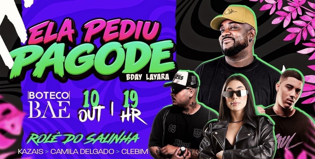 Cartaz de ELA PEDIU PAGODE