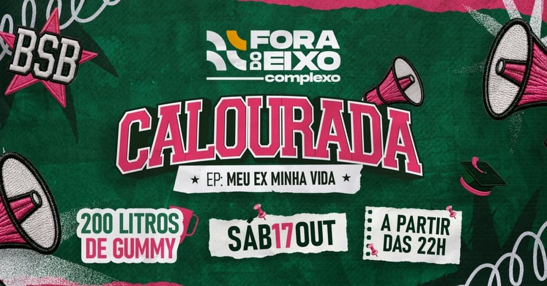 Cartaz de Calourada - 17 de Outubro