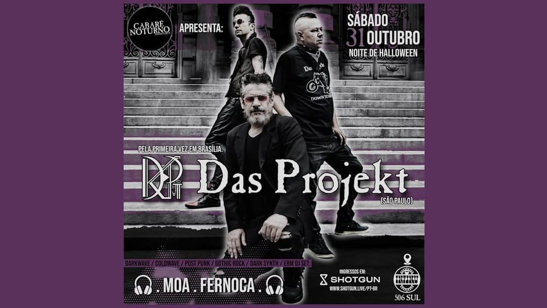 Cartaz de Cabaré Noturno - Das Projekt (35th Anniversary Tour)