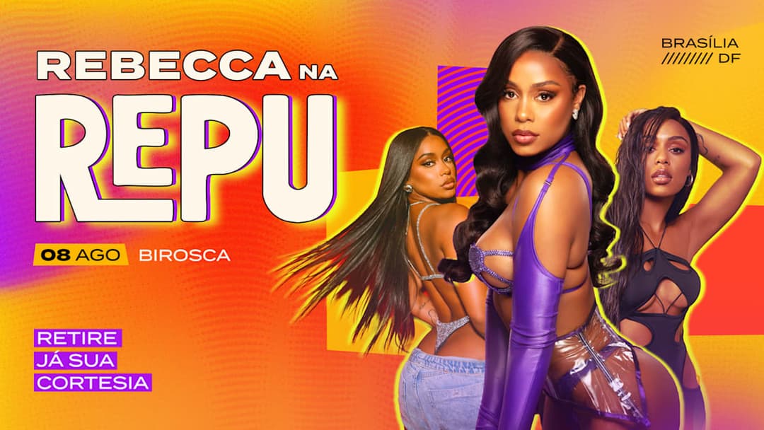 Cartaz de 08/08: Rebecca Na Repu
