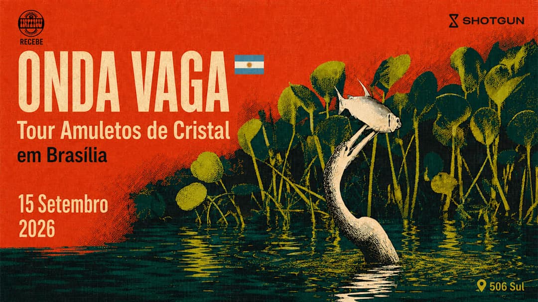 Cartaz de Infinu Apresenta Onda Vaga Em Brasília