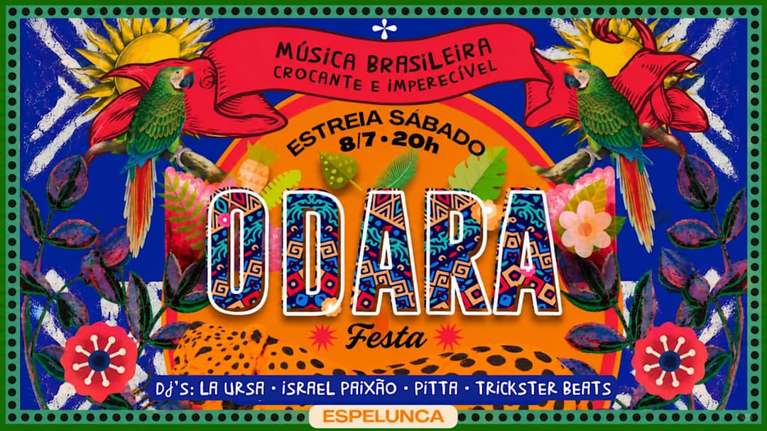 Cartaz de Festa Odara
