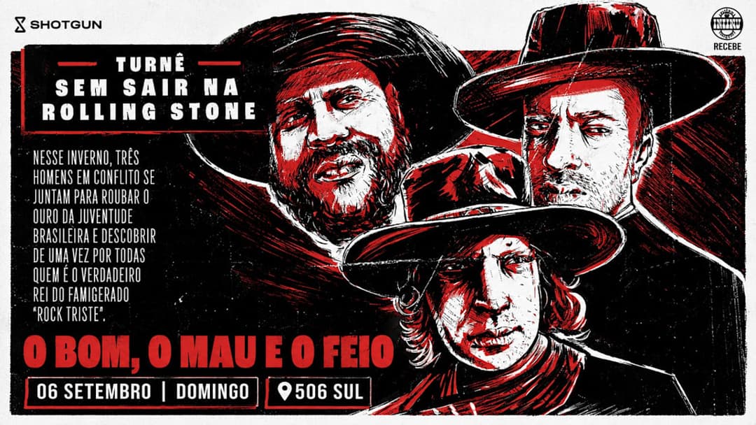 Cartaz de Vitor Brauer + Jair Naves + Renan Benini Em Brasília