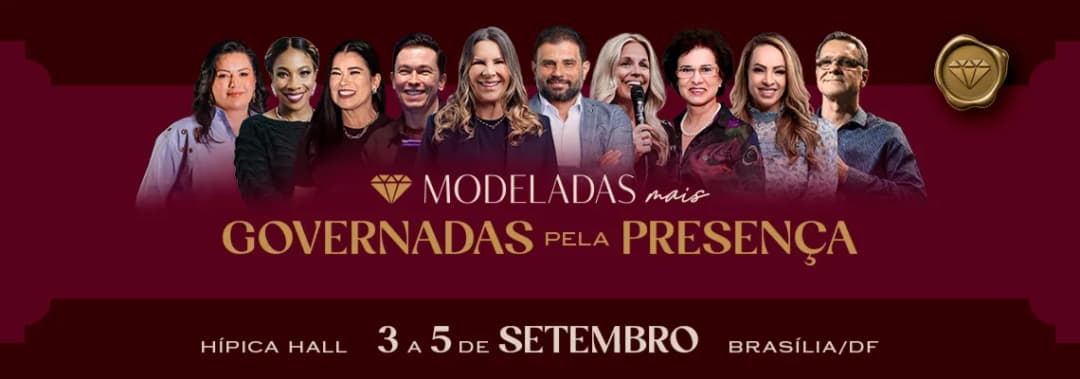 Cartaz de Modeladas Mais 2026 – Governadas Pela Presença