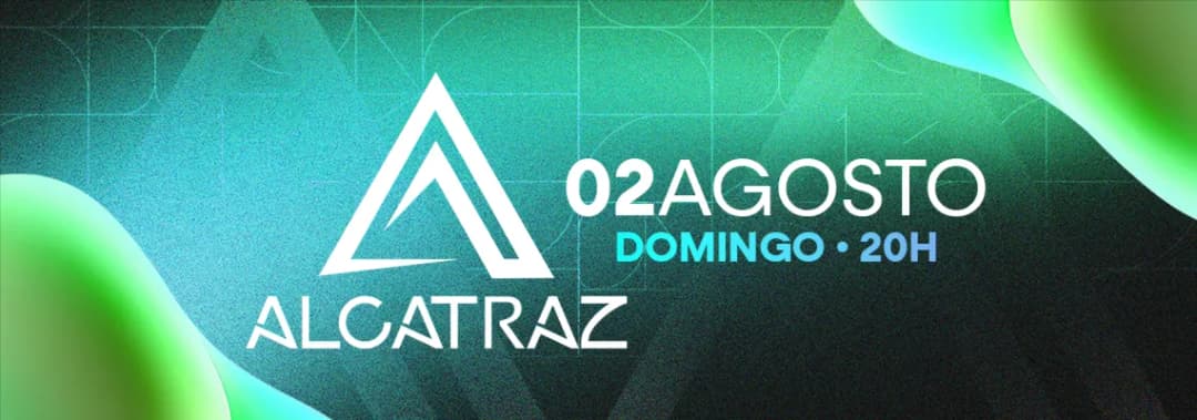 Cartaz de 02/08 Alcatraz Pub